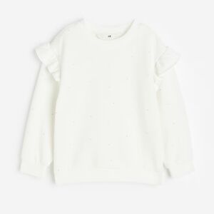 H&M ruffle sweatshirt size 8-10